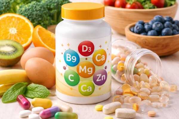 Vitaminas y minerales naturales