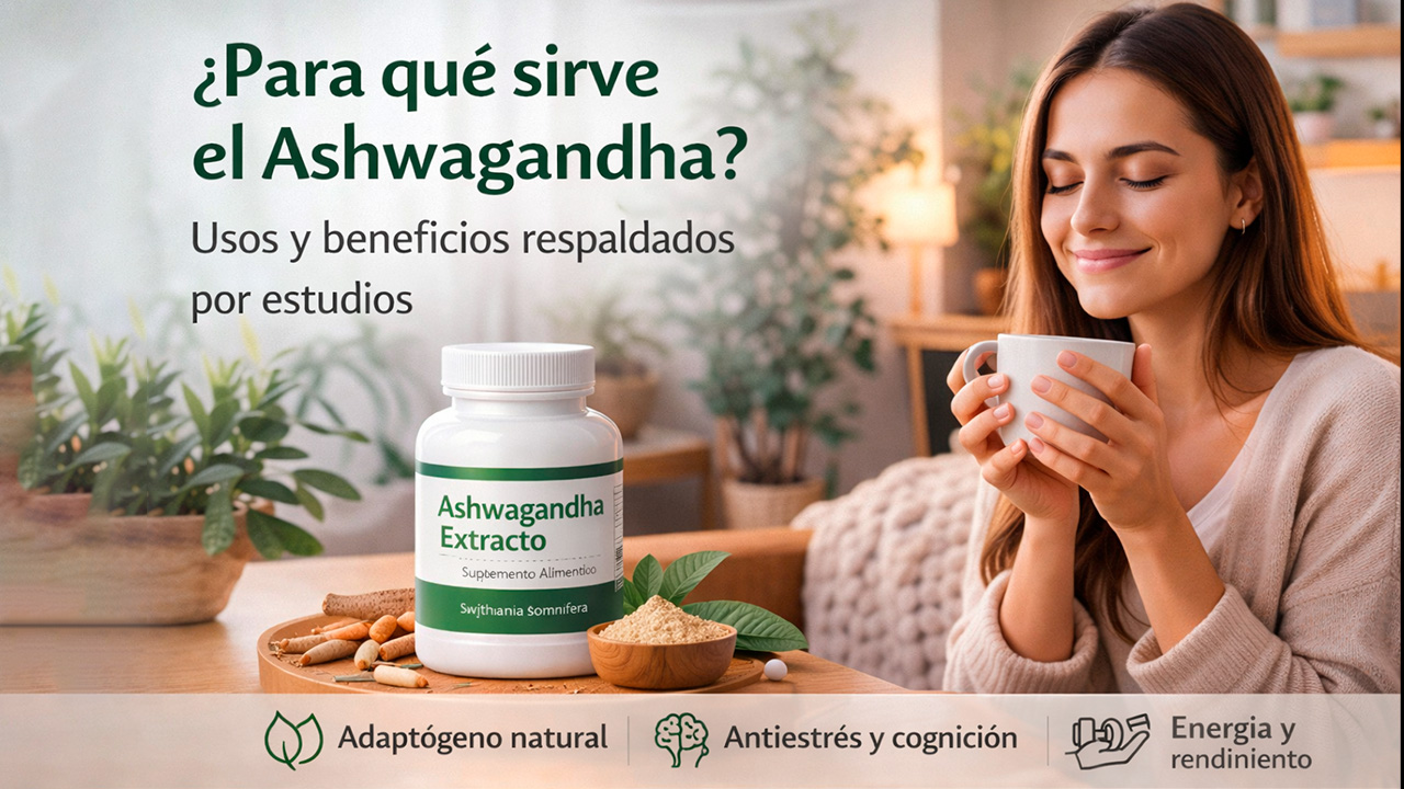 Para que sirve el Ashwagandha