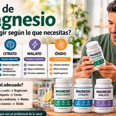 Cuándo tomar magnesio: de mañana, de noche o con las comidas