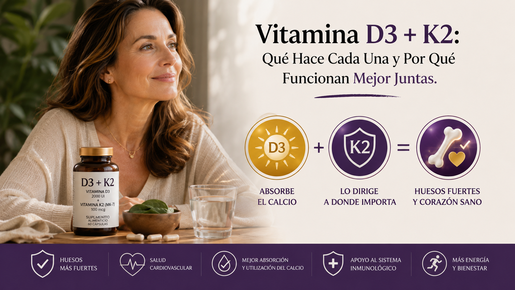 Vitamina D3+K2